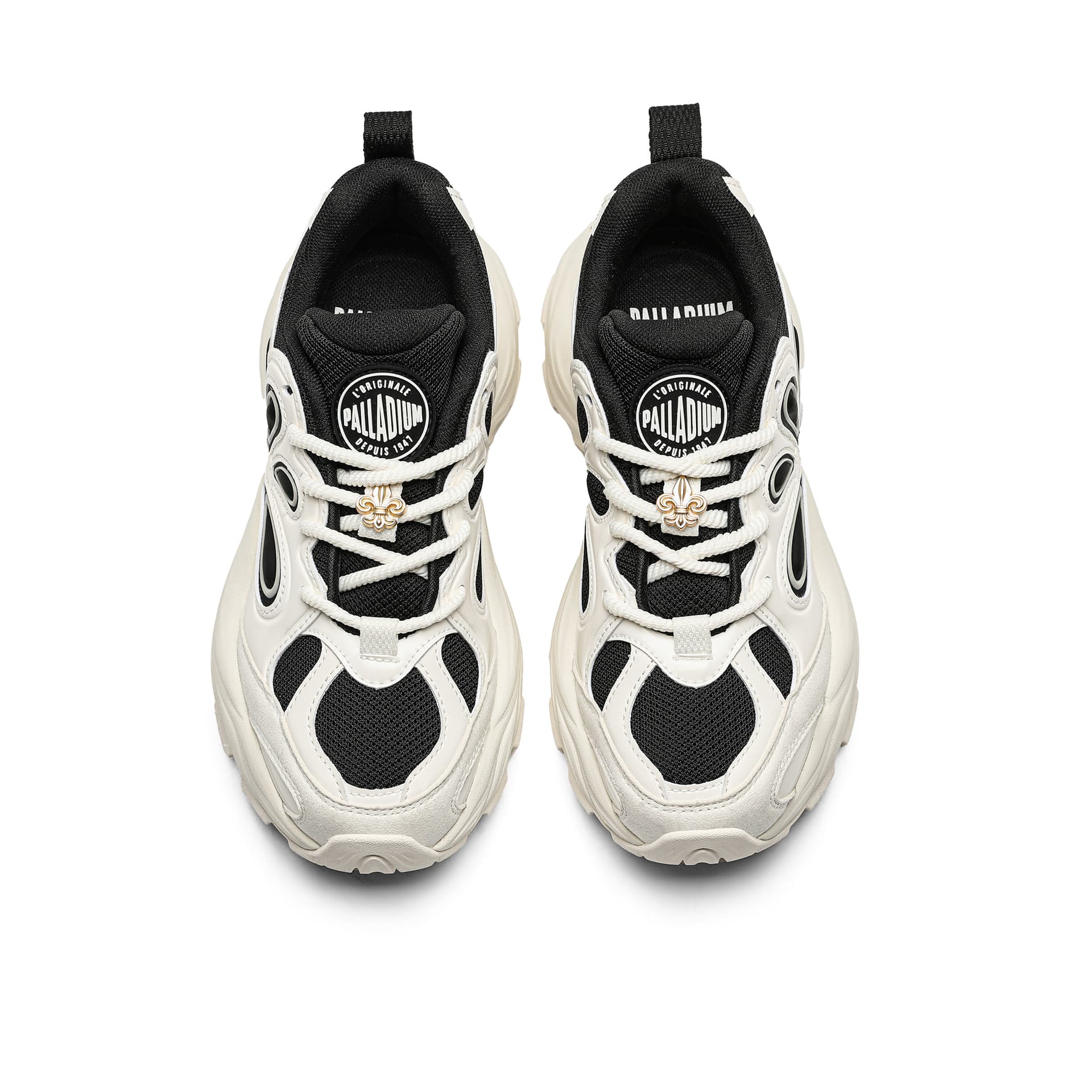 Кроссовки Palladium Классический круглый логотип Парижский стиль Модный повседневный универсальный винтаж бег на платформе парный лоу-топы толстоподошвенные кроссовки унисекс - изображение 6