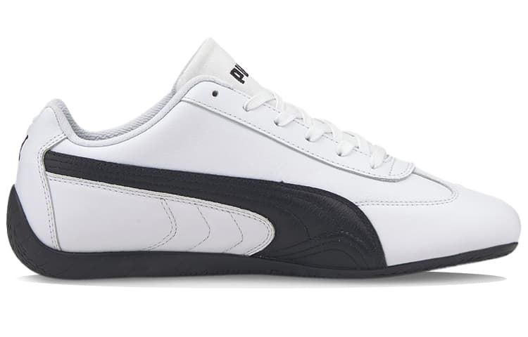 Кроссовки для бега PUMA Speedcat Shield Lth White Black - изображение 2