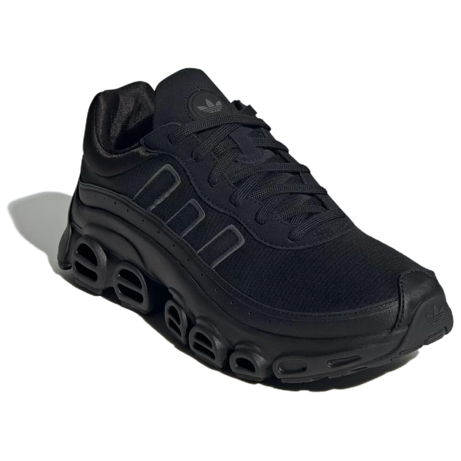 Кроссовки для бега Adidas Originals Slip-Resistant Abrasion-Resistant Low-Top Беговые Кроссовки Мужские Черные - изображение 4