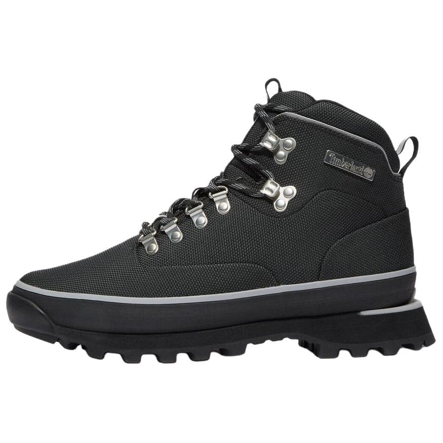 Ботинки уличные Timberland euro hiker Средней длины Аутдор Мужской Черный - изображение 1