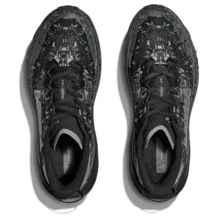 Кроссовки для бега HOKA ONE ONE SPEEDGOAT 6 Низкие Кроссовки для Беговых Трасс Мужские Черные - изображение 6