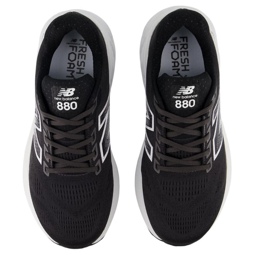Кроссовки для бега New Balance Fresh Foam x 880 V15 Low Топ Повседневные Беговые Кроссовки Мужские Черные - изображение 4
