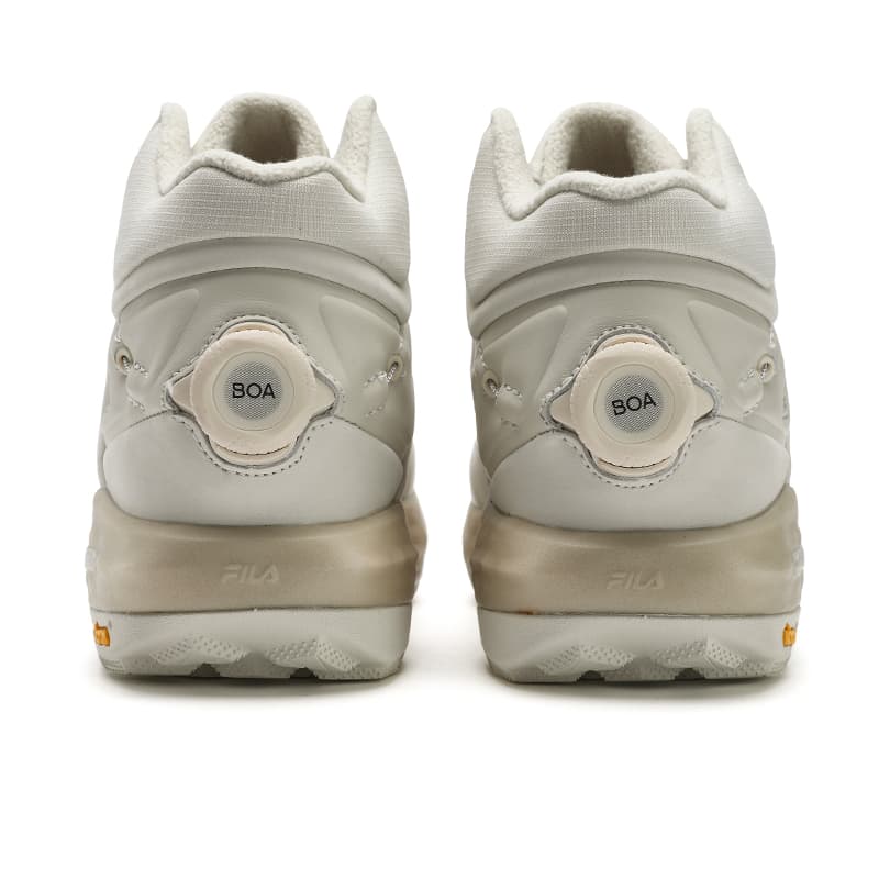 Кроссовки для бега FILA BOA EXPLORER 2 Устойчивые к истиранию высокие беговые кроссовки для женщин ярко-серый цвет - изображение 4