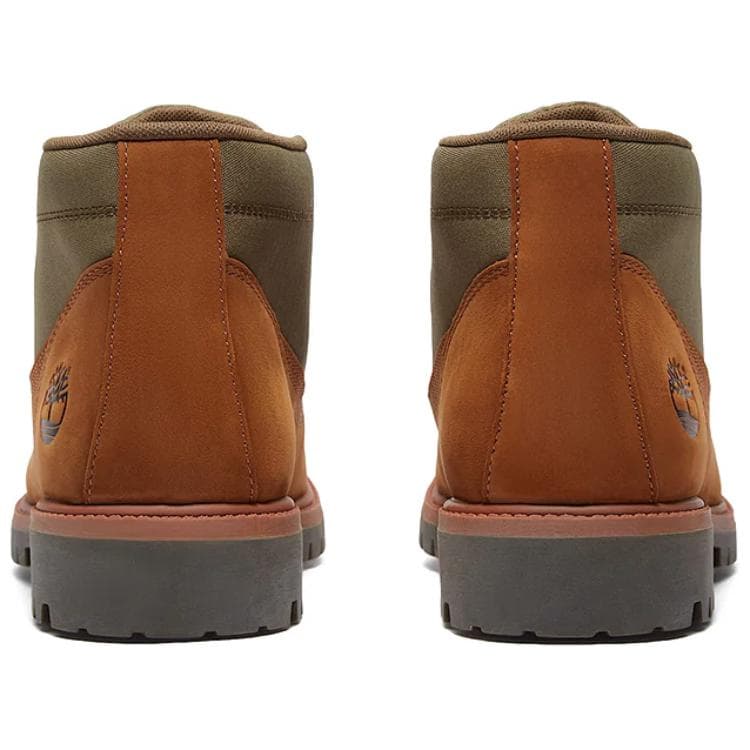 Сапоги Timberland Премиум Ботильоны Мужские Коричневые - изображение 5
