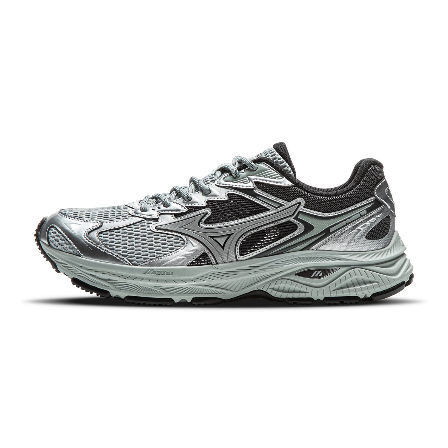 Кроссовки для бега Mizuno RACER V2 Текстиль Синтетическая кожа Амортизация Устойчивость к истиранию Дышащий Легкий - изображение 1