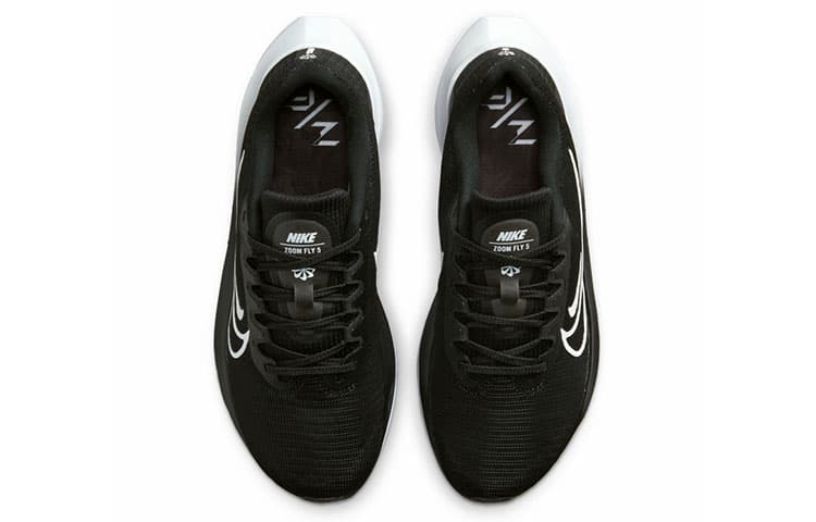 Кроссовки для бега Nike Zoom Fly 5 Black White - изображение 4