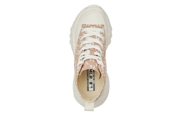 Кроссовки MLB High Top Dad Sneakers Beige - изображение 4