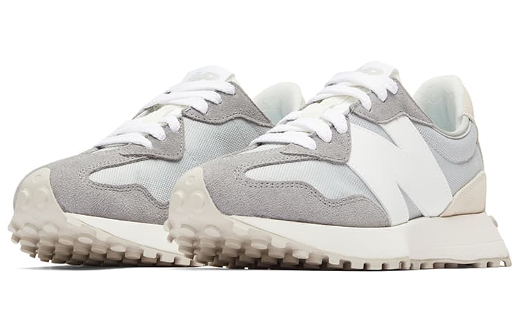 Кроссовки для бега New Balance 327 Grey White - изображение 3