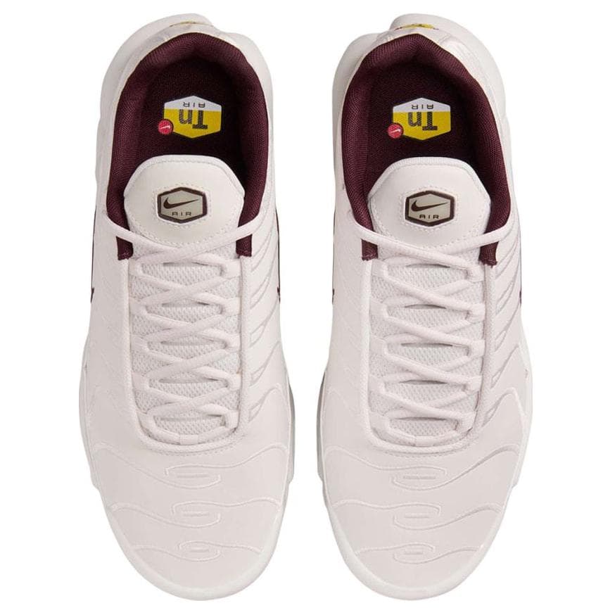 Кроссовки для бега Nike Air Max Plus Износостойкие Дышащие Низкие Повседневные Городские Беговые Кроссовки Мужские Белый Серебряный - изображение 3