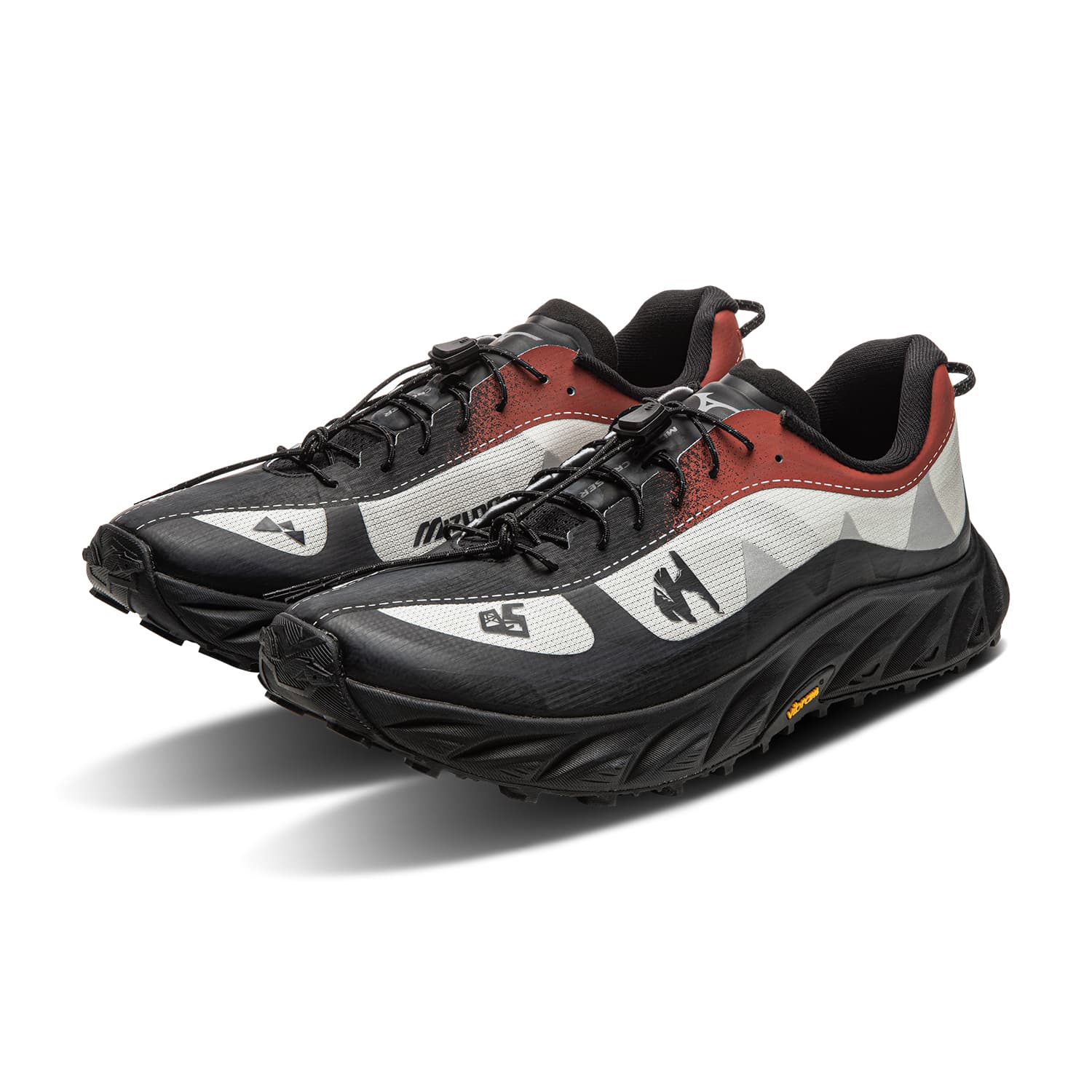 Кроссовки для бега Mizuno Cruiser Светоотражающие Низкие Беговые Кроссовки Унисекс Черные - изображение 3