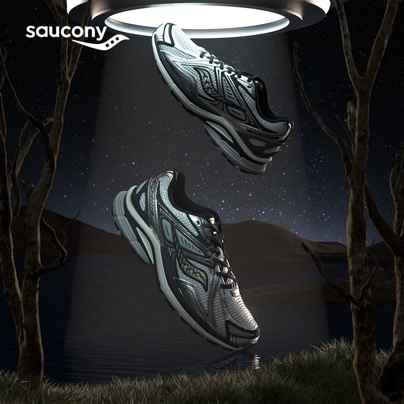 Кроссовки для бега Saucony Kinvara 4 White Black Silver - изображение 9