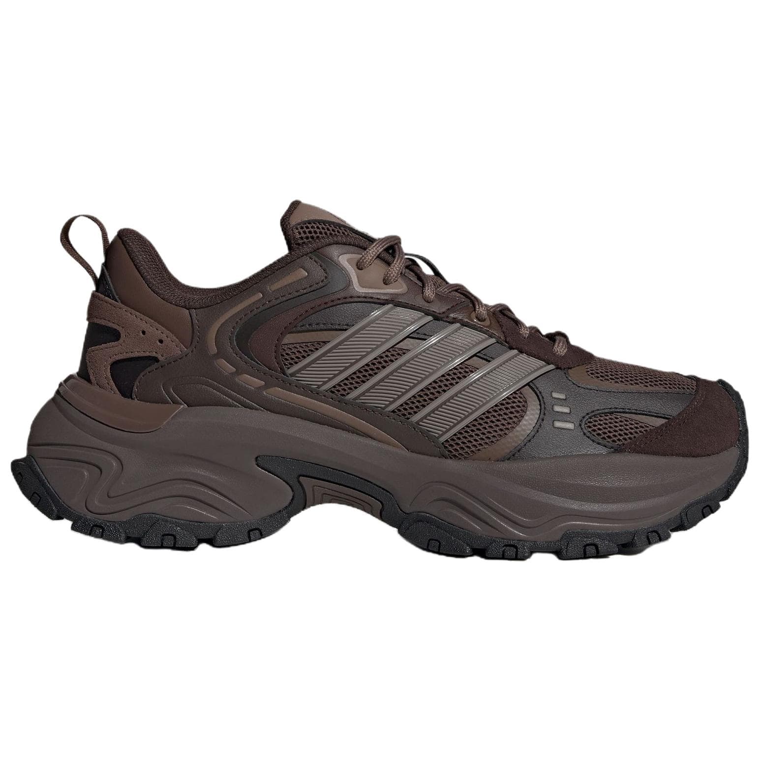 Кроссовки Adidas SHADOW FEVER противоскользящие устойчивые к истиранию низкие топовые кроссовки унисекс коричневые - изображение 2