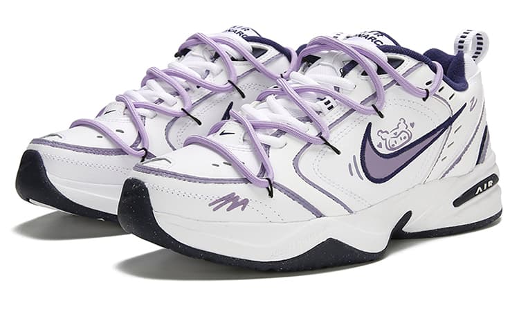 Кроссовки Nike Air Monarch 4 White Purple - изображение 3