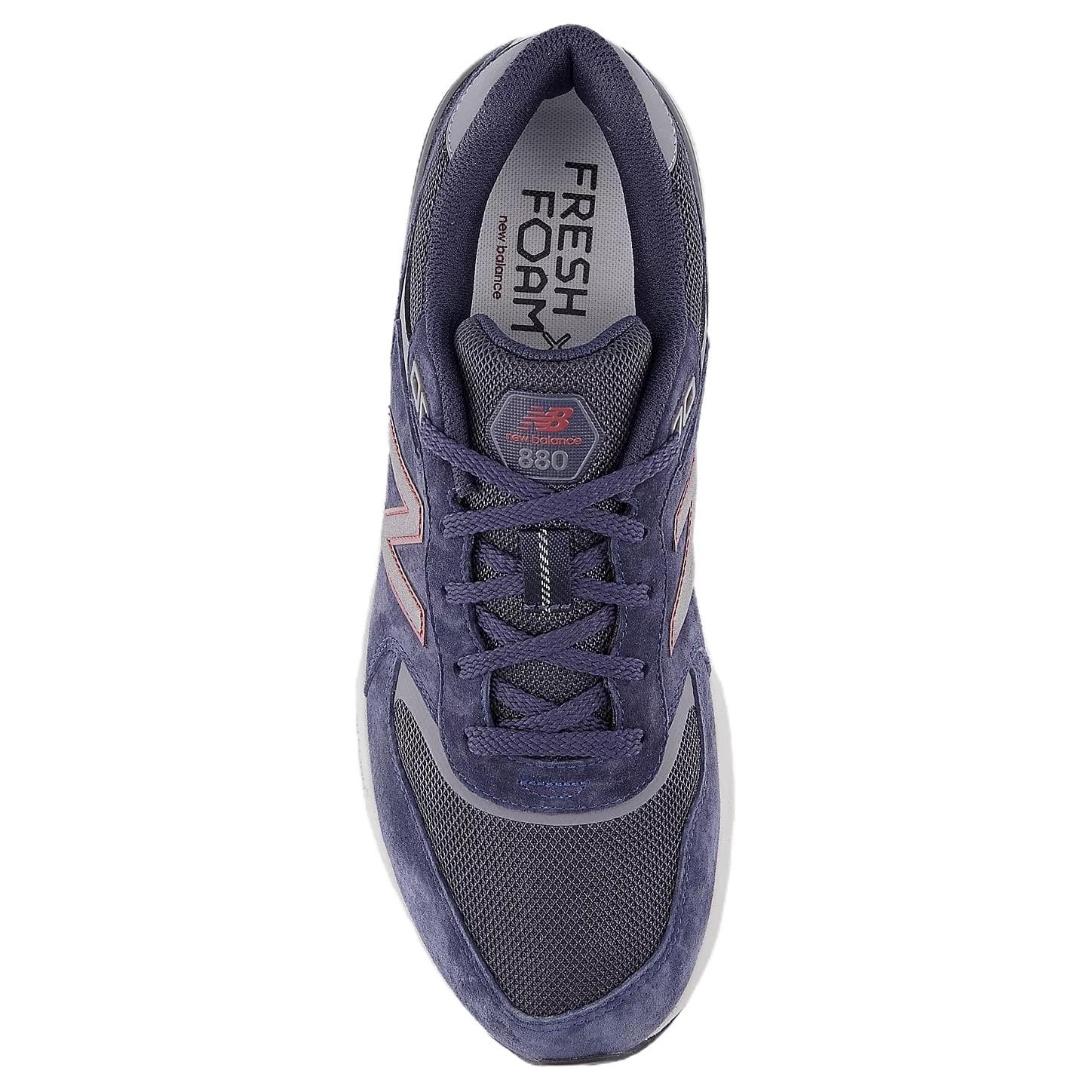 Кроссовки для бега New Balance NB Fresh Foam 880 V7 Противоскользящие Поддерживающие Беговые кроссовки Мужские Синие - изображение 3