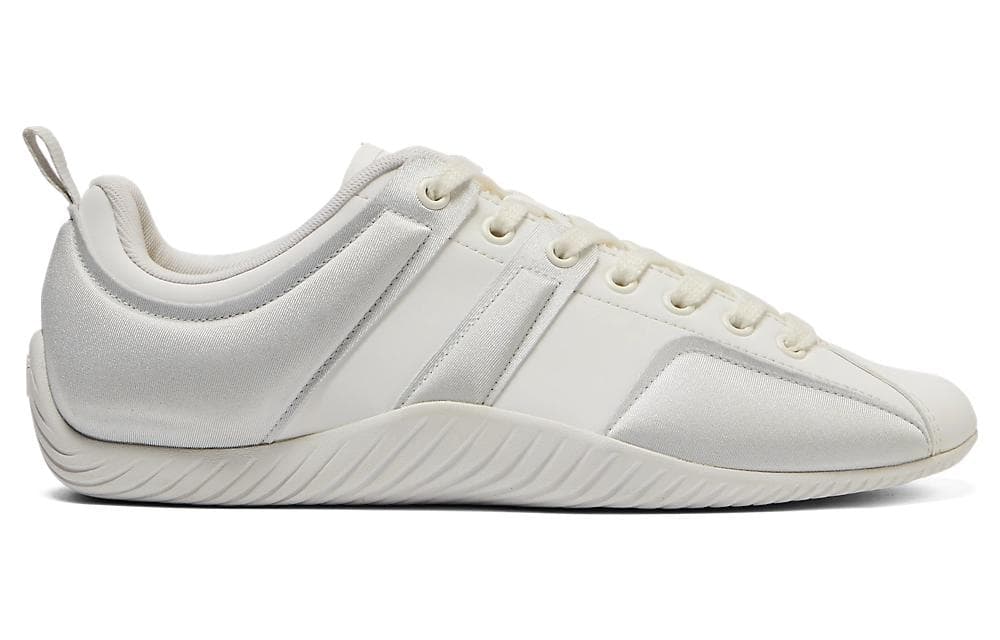 Кроссовки для бега Onitsuka Tiger Sclaw Искусственная кожа устойчивая к истиранию низкий топ беговые кроссовки унисекс белый серый - изображение 2