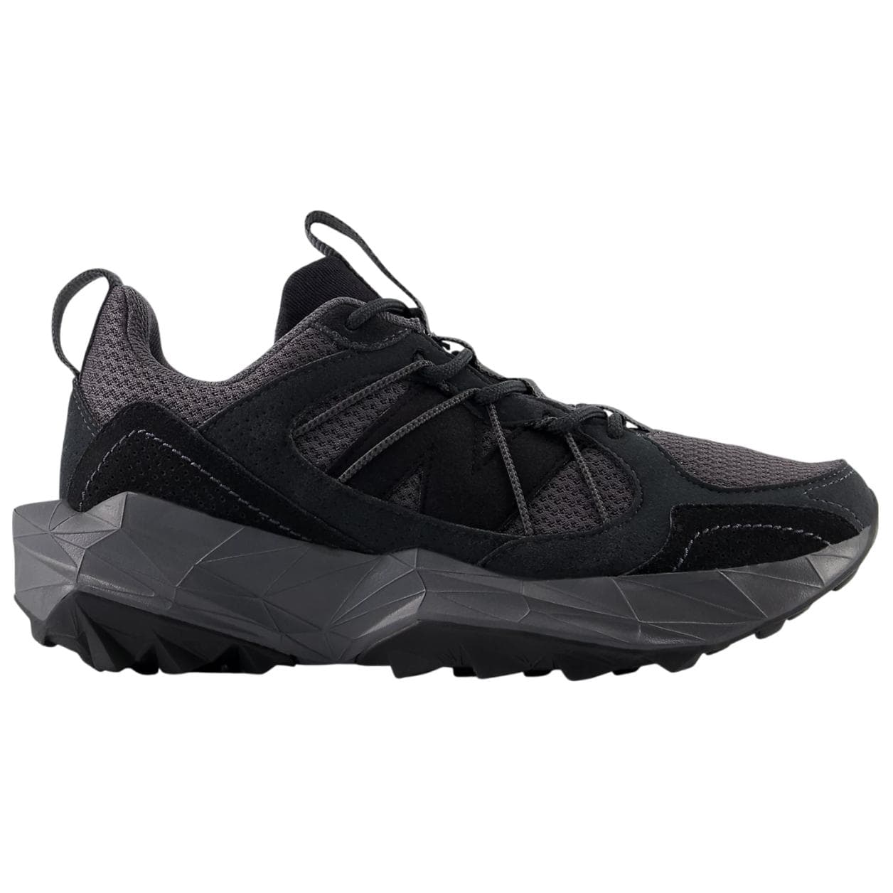 Кроссовки для бега New Balance NB Tektrel Устойчивые к истиранию Низкие Повседневные Кроссовки для Трейлраннинга Женские Черные - изображение 2