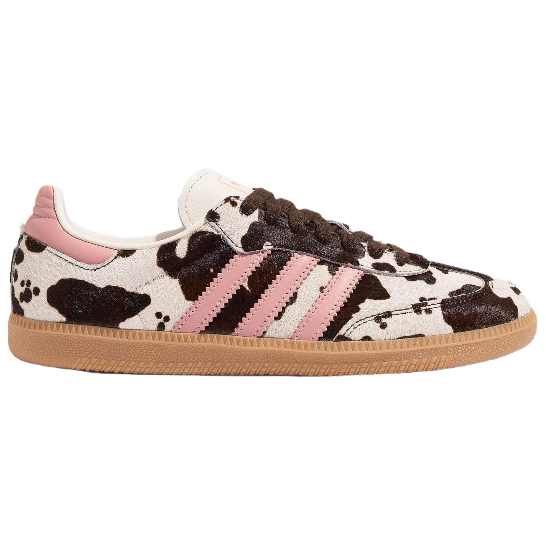 Кроссовки Adidas Originals Samba OG Кеды немецкой армии (GAT) Унисекс Белый-коричневый - изображение 2