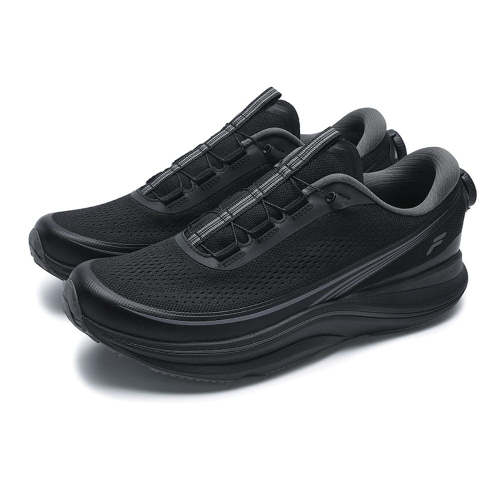 Кроссовки для бега fila BOA CHEETAH 2 Ткань Дышащий Low Топ Беговые кроссовки Мужской Скачущий конь Черный - изображение 3