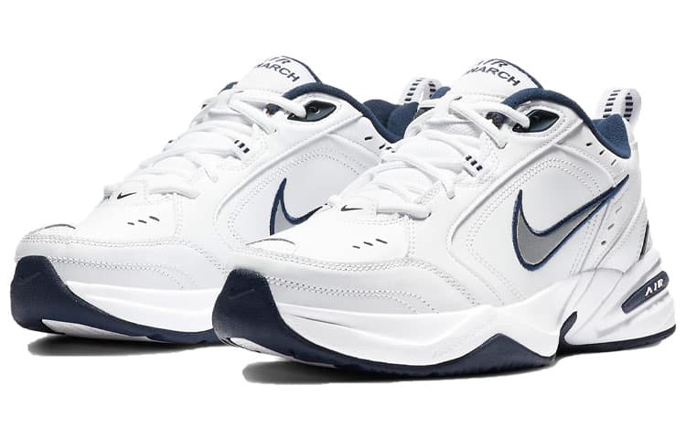 Кроссовки Nike Air Monarch 4 White Navy - изображение 3