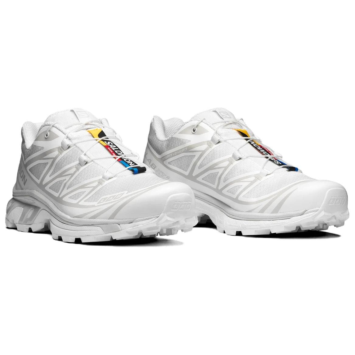 Кроссовки для бега Salomon XT-6 White Brown - изображение 3