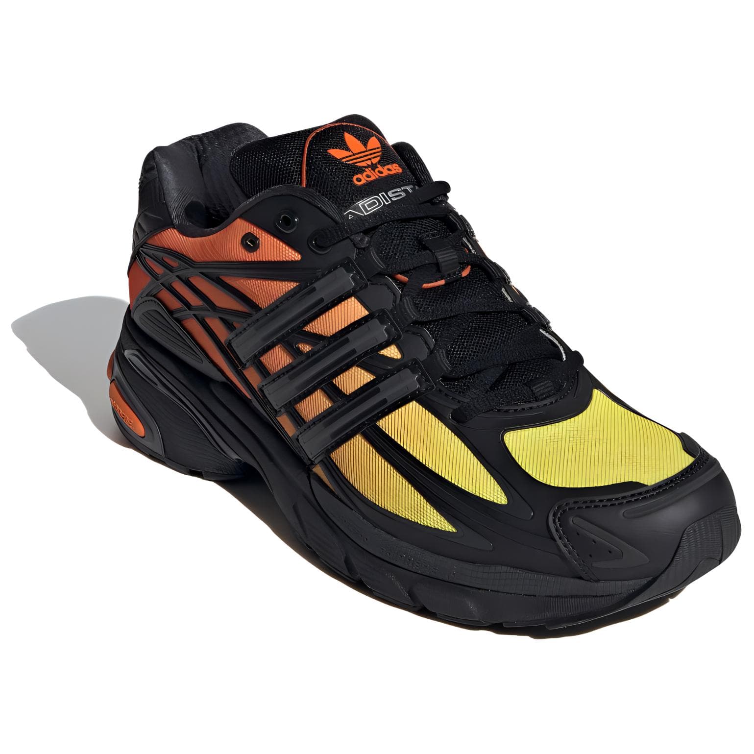 Кроссовки Adidas Originals ADISTAR CUSHION Мягкий и комфортный Дышащий Low Топ Массивные кроссовки Унисекс Оранжево-черный - изображение 3