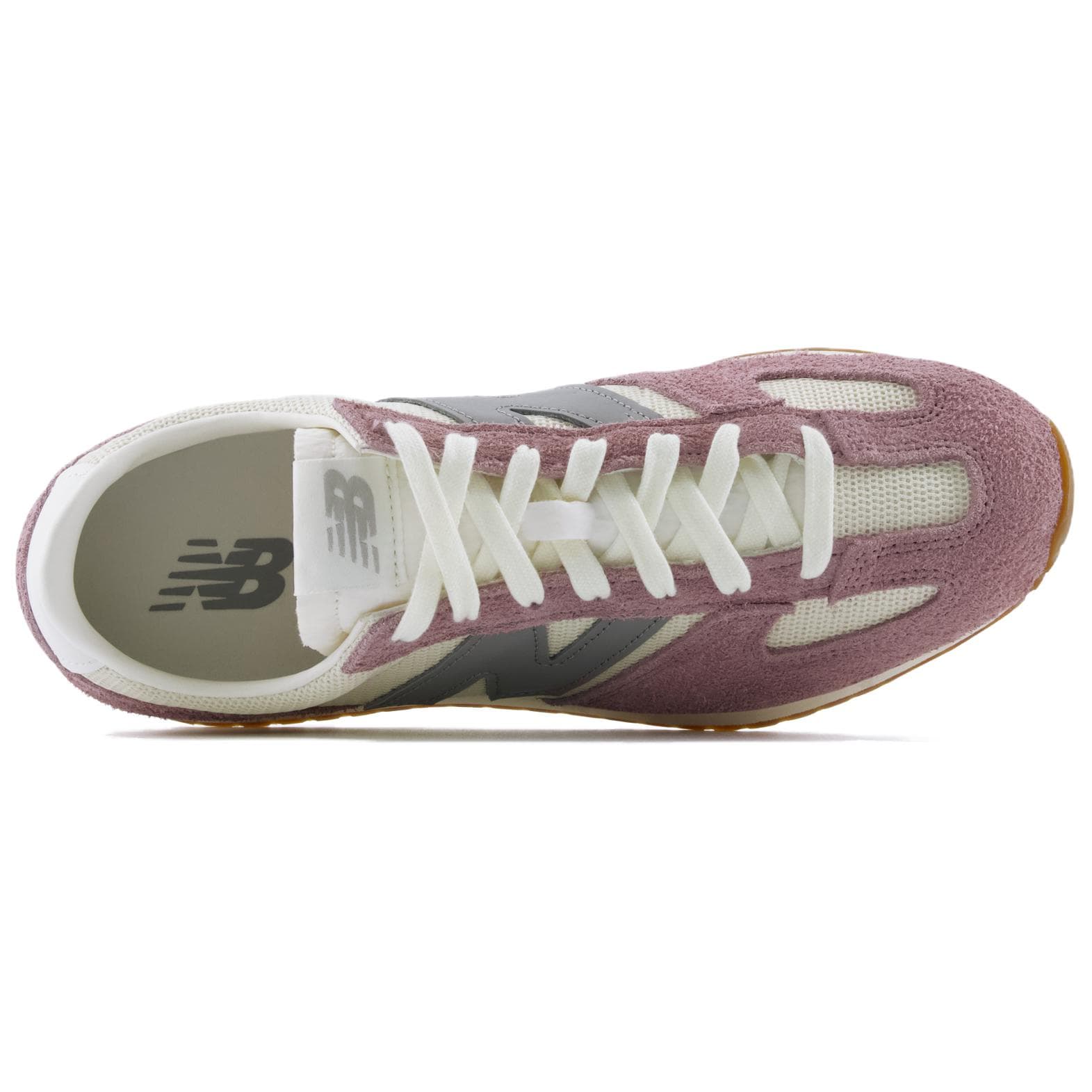Кроссовки New Balance NB 471 Дышащий Low Топ Повседневная обувь Унисекс Бежево-фиолетовый - изображение 5