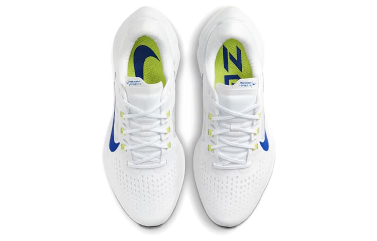 Кроссовки для бега Nike Air Zoom Vomero 15 White Yellow Blue — фото 4