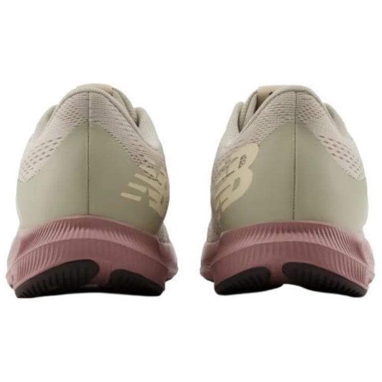Кроссовки для бега New Balance Pro Run V2 Устойчивый к истиранию Низкий Топ Повседневные Городские Беговые Кроссовки Женские Бежево-Розовые - изображение 4