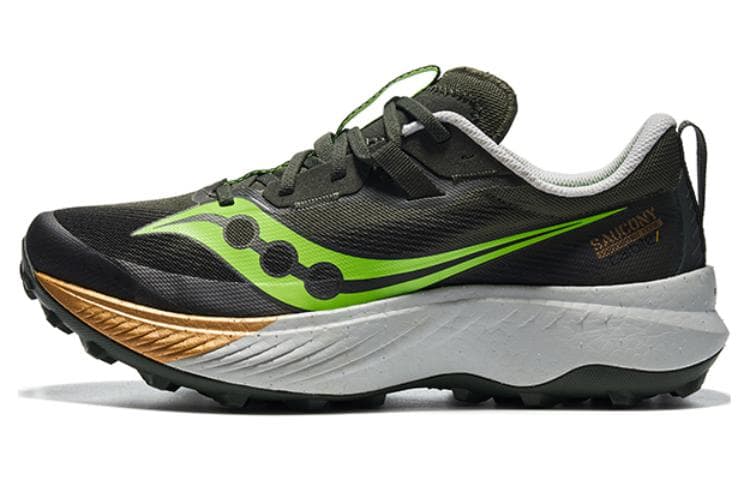 Кроссовки для бега Saucony Endorphin Speed 1 Black Green - изображение 1
