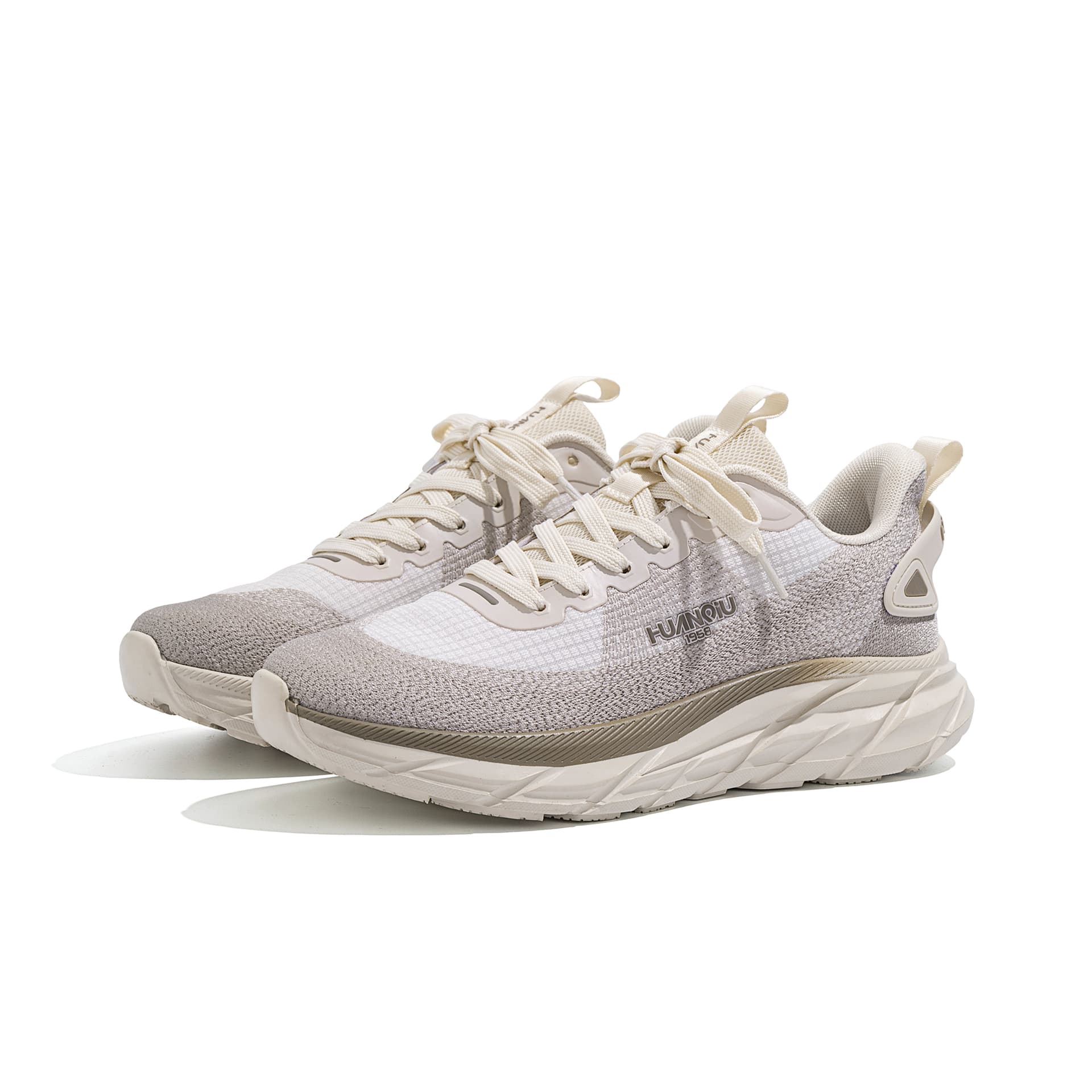 Кроссовки для бега HUANQIU Fashion Casual Running Shoes Khaki Grey - изображение 3