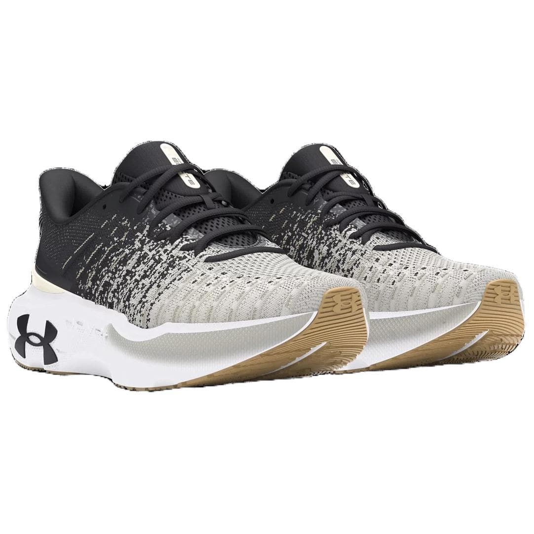 Кроссовки для бега Under Armour Infinite Elite Low Повседневные беговые кроссовки для женщин черный и серый - изображение 3