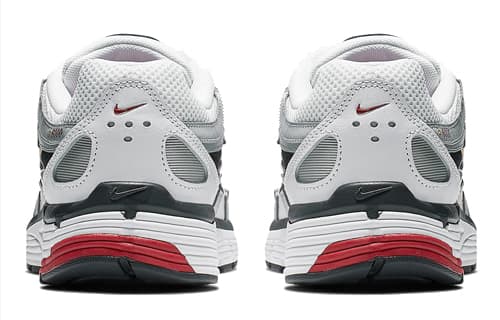 Кроссовки для бега Nike P-6000 White Gold Red - изображение 4
