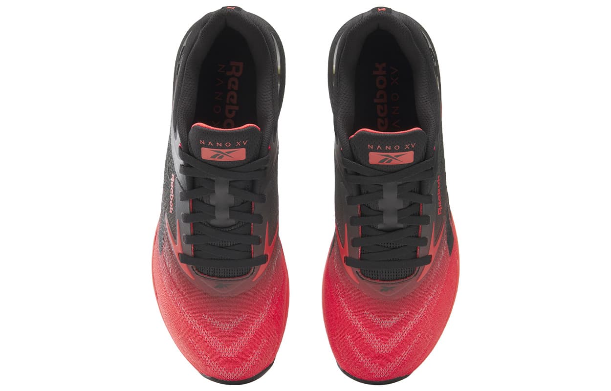 Кроссовки для бега REEBOK Nano X5 Износостойкие Низкие Беговые Кроссовки Унисекс Черные Красные - изображение 4