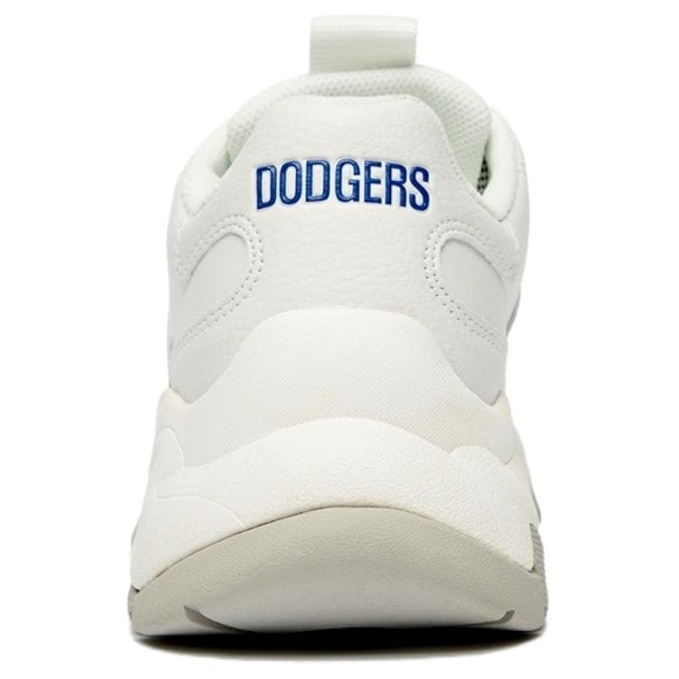 Кроссовки MLB LA DODGERS Кожа Противоскользящие Устойчивые к истиранию Низкие кеды Унисекс Белые - изображение 4