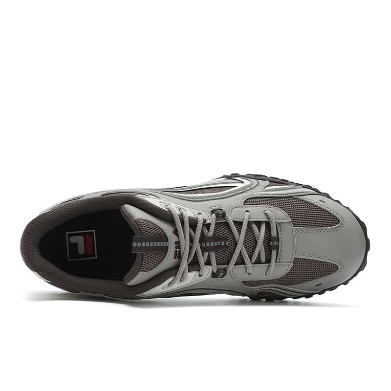 Кроссовки для бега FILA Pebble Low Top Беговые кроссовки Мужские Серый Коричневый - изображение 3