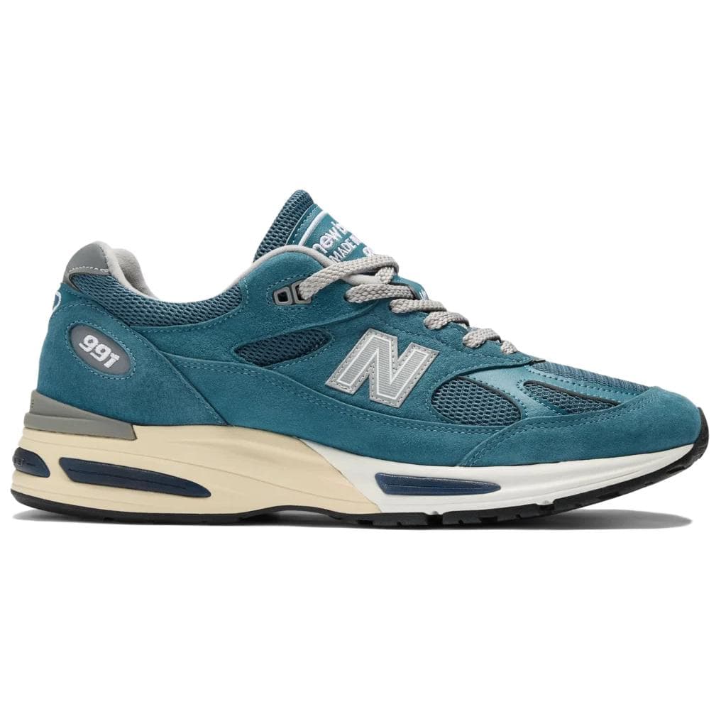 Кроссовки для бега New Balance NB 991 V2 Support Беговые кроссовки Унисекс Blue - изображение 2