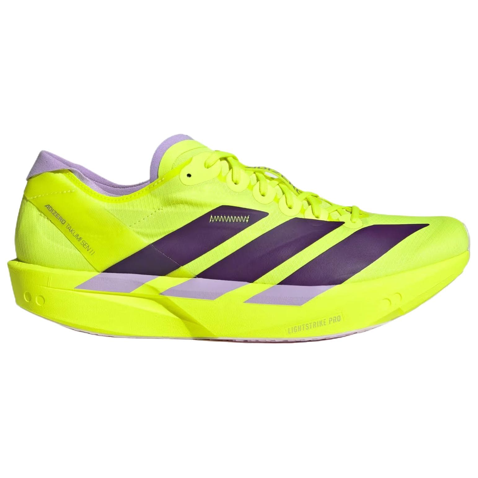 Кроссовки для бега Adidas Adizero Takumi Sen 11 Low Топ Повседневные кроссовки для бега Мужской Желтый - изображение 2