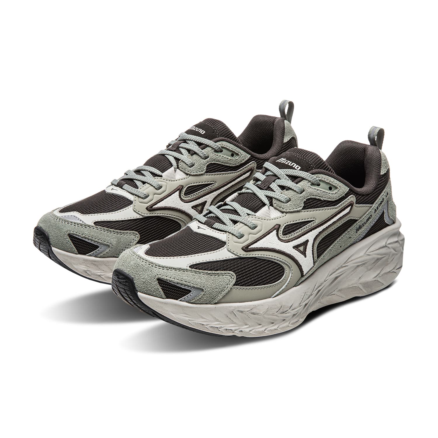 Кроссовки для бега Mizuno Низкие Беговые Кроссовки Унисекс Шалфейно-Серый - изображение 3