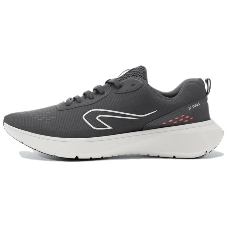 Кроссовки для бега DECATHLON JF100,1 Амортизация устойчивость к истиранию низкий топ повседневные беговые кроссовки женские черный - изображение 1