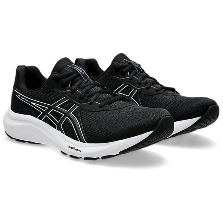 Кроссовки для бега Asics Гель CONTEND 9 Удобные и Легкие Низкие Кроссовки для Бега Мужские Черно-Белые - изображение 3