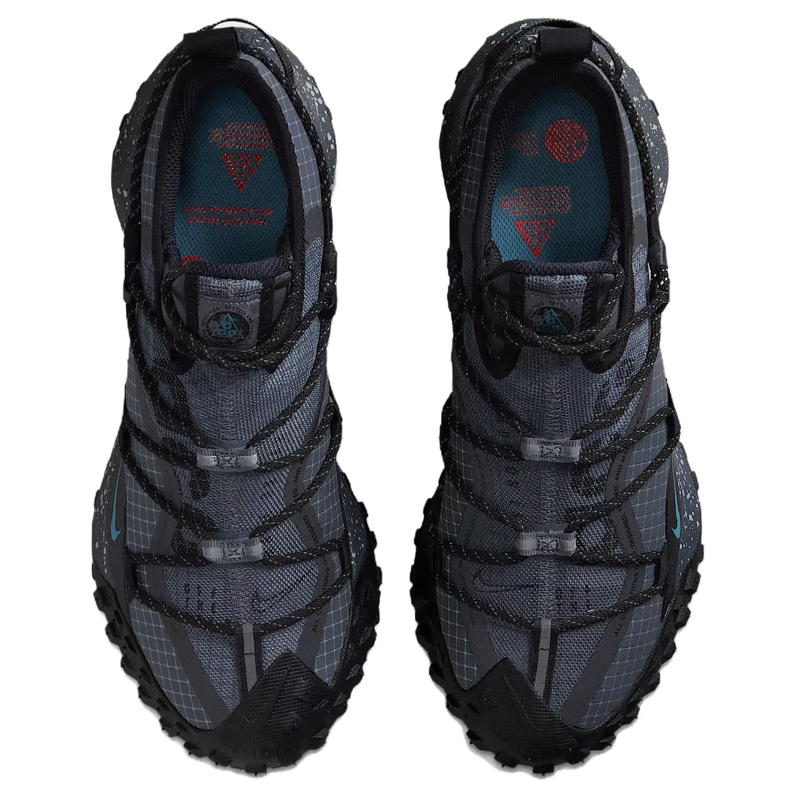 Кроссовки Nike ACG Mountain Fly Кроссовки для трейлраннинга Унисекс Серый Черный - изображение 4