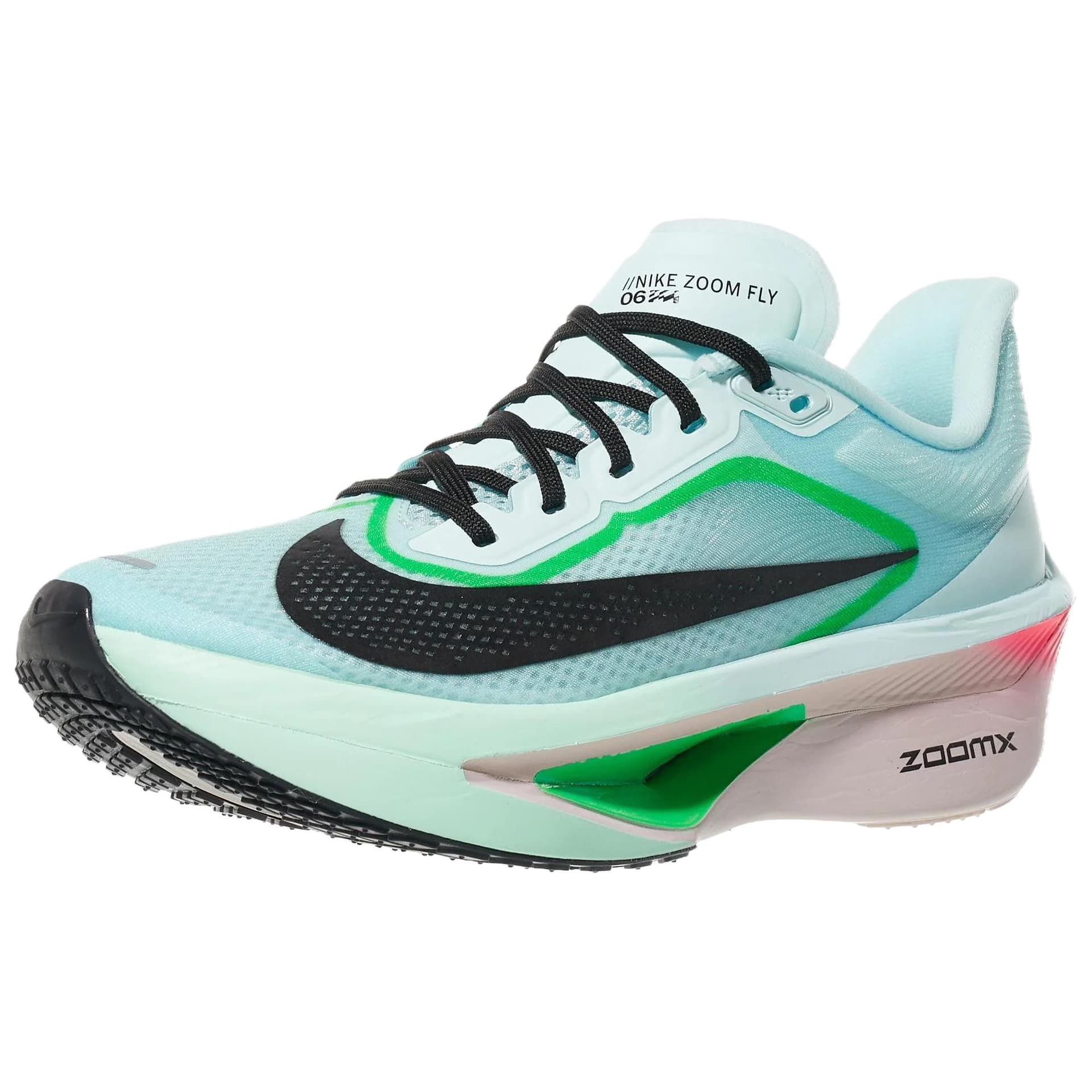 Кроссовки для бега Nike Zoom Fly 6 Low Топ ZoomX Средняя подошва Повседневные кроссовки для марафона и бега Женские Синий - изображение 3