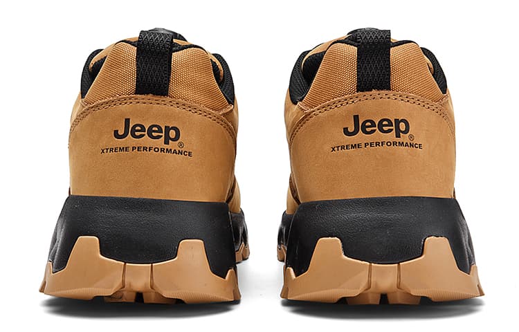 Кроссовки Jeep Low Top Уличная обувь Мужская Верблюжий цвет - изображение 4
