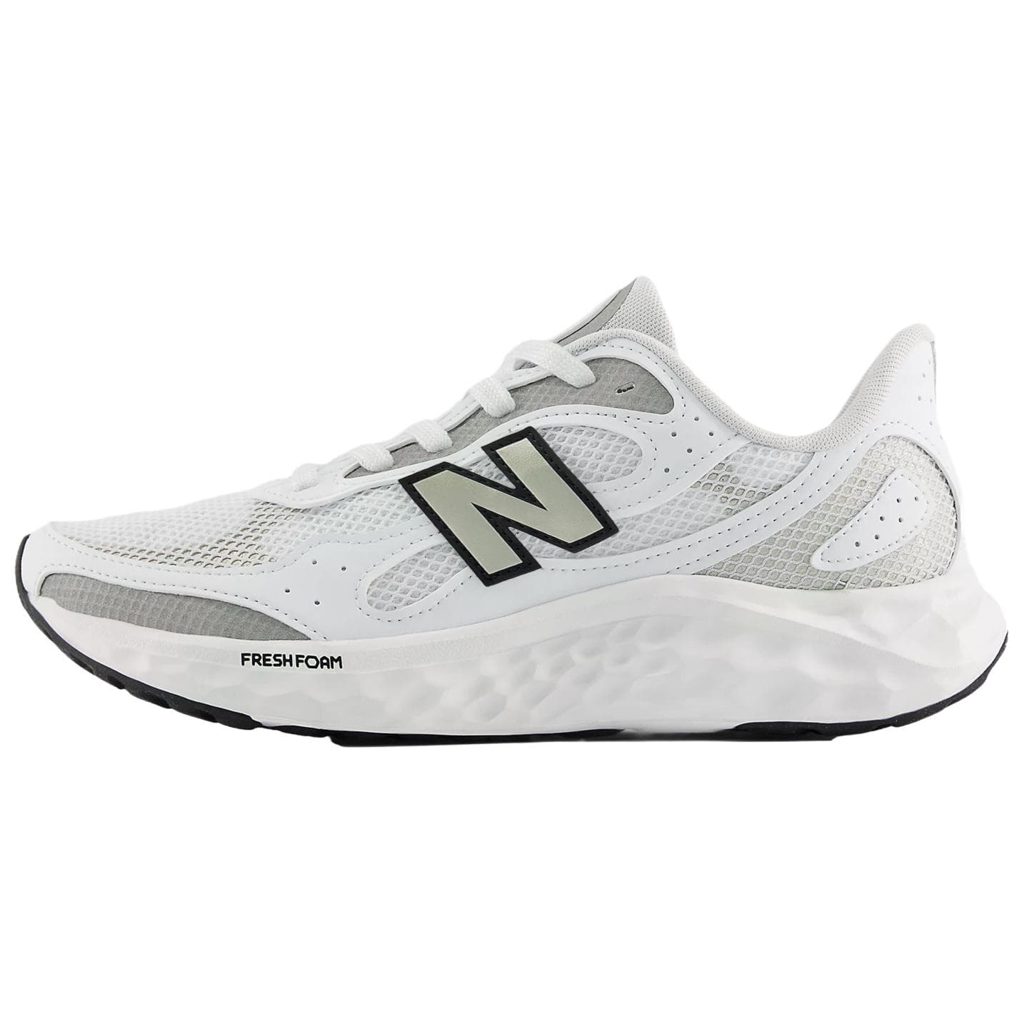 Кроссовки для бега New Balance NB Fresh Foam Arishi V4 Повседневные беговые кроссовки Унисекс Белый Черный - изображение 1