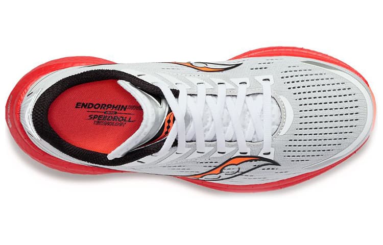 Кроссовки для бега Saucony Endorphin Speed 3 White Red - изображение 4