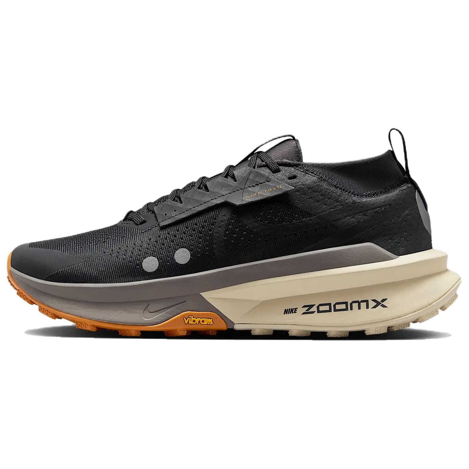 Кроссовки для бега Nike Zegama Trail 2 Устойчивые к истиранию низкие кроссовки для бега по пересеченной местности Мужские Черные - изображение 1