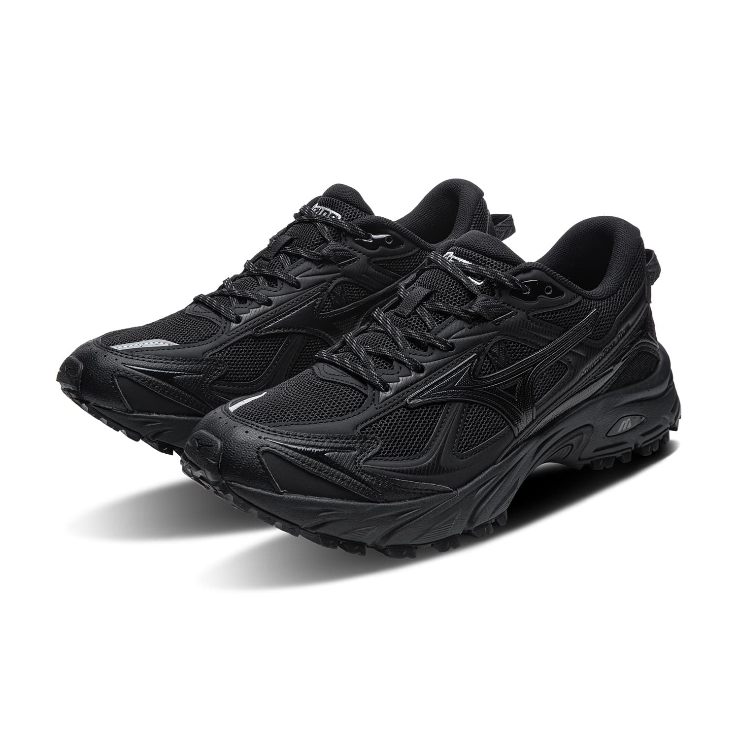 Кроссовки для бега Mizuno FIYI TL Дышащие Противоскользящие Амортизирующие Низкие Повседневные Беговые Кроссовки Унисекс Черные - изображение 3