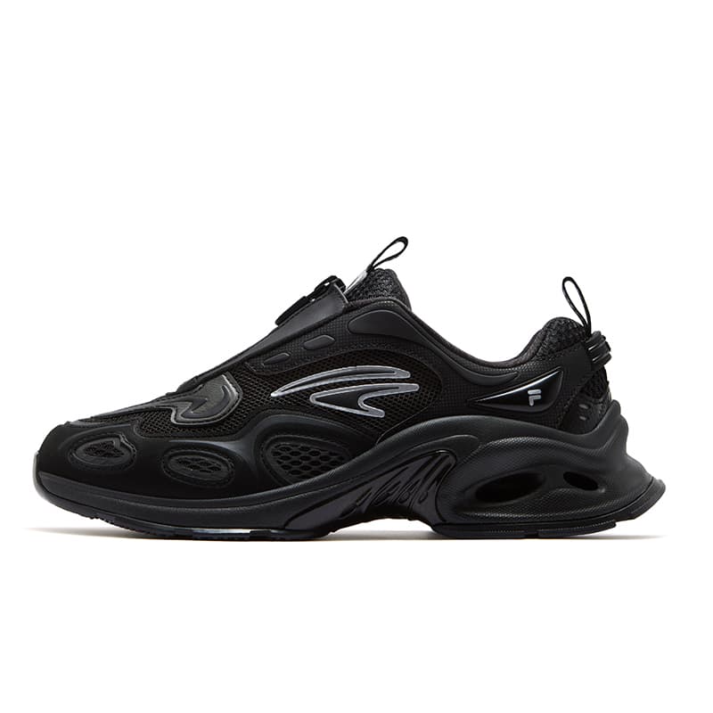 Кроссовки для бега FILA FUSION BLUR 2050 Glass Snake Текстиль Синтетическая кожа Низкие беговые кроссовки Женские Черные - изображение 1