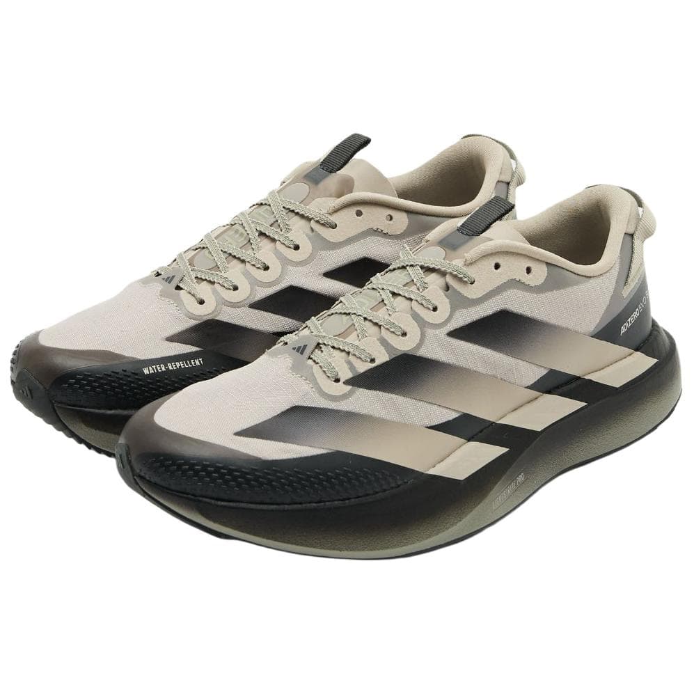Кроссовки для бега Adidas Adizero Evo SL Высота Увеличивающие Беговые Кроссовки Мужские Бежевые Черные - изображение 2