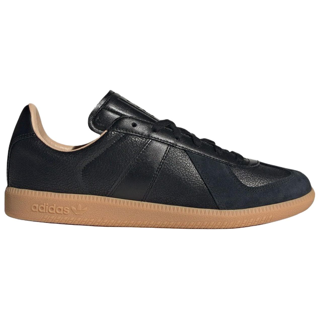 Кроссовки Adidas Originals BW Army Кожа Противоскользящие Устойчивые к истиранию Низкие Кроссовки для скейтбординга Женские Черные - изображение 1